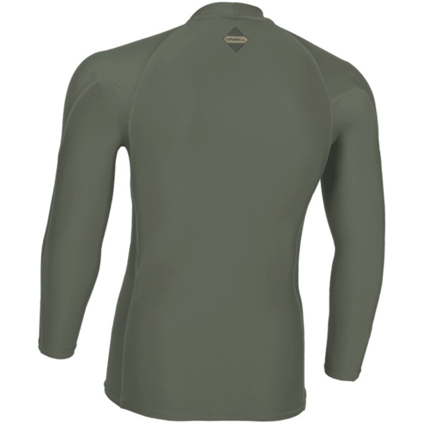 2026 O'Neill Mens Hyperfreak Skins Long Sleeve Rash Vest 5691 - Chimera / Chimera